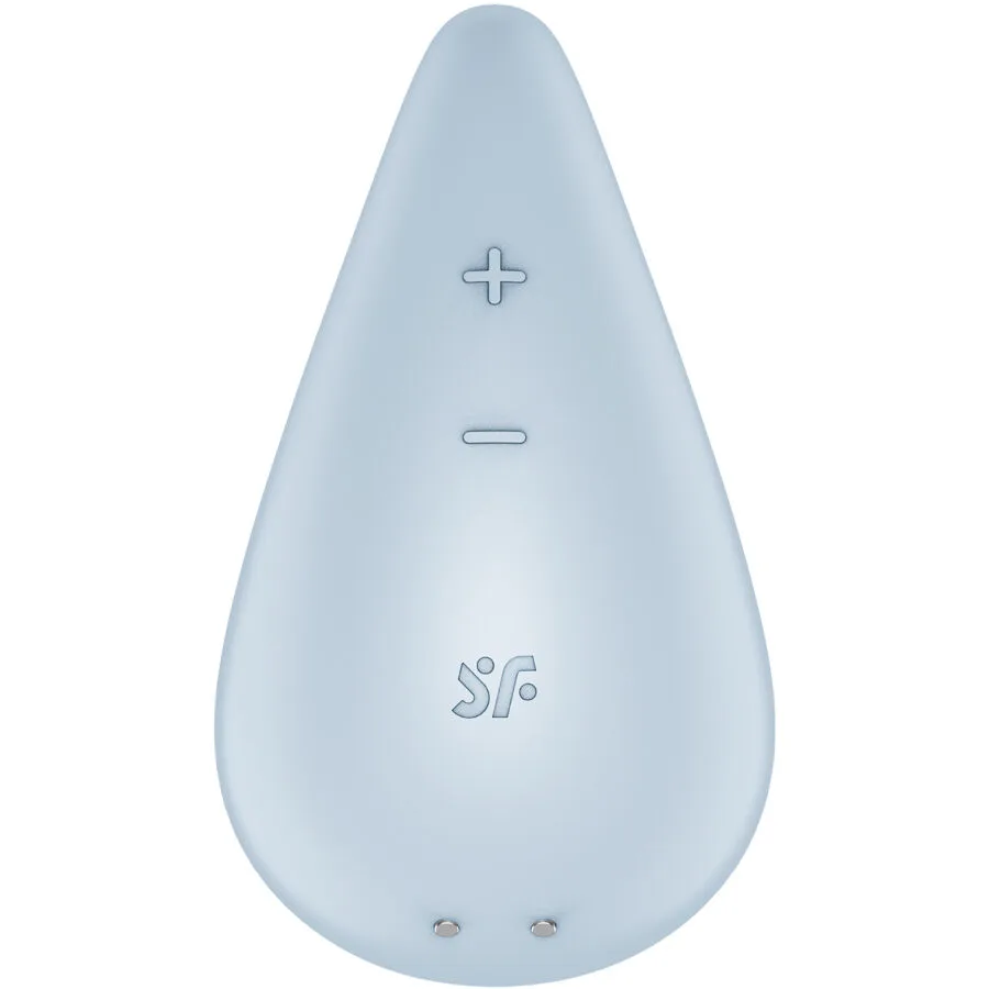 SATISFYER - DEW DROP VIBRATOR LAY-ON BLUE
