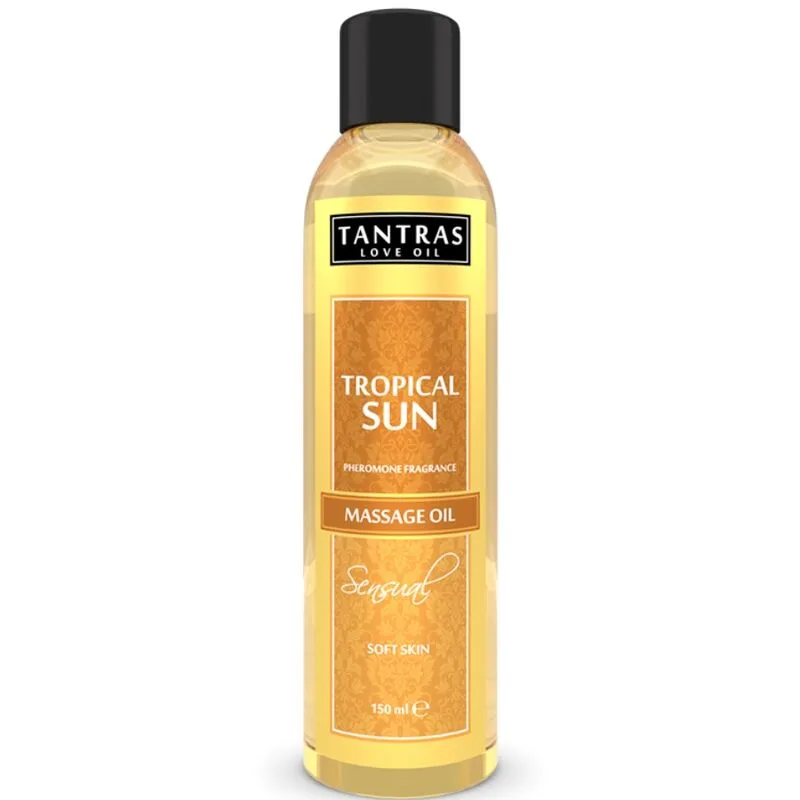INTIMATELINE - TANTRAS LOVE OIL TROPICAL SUN MASSAGE OIL 150 ML