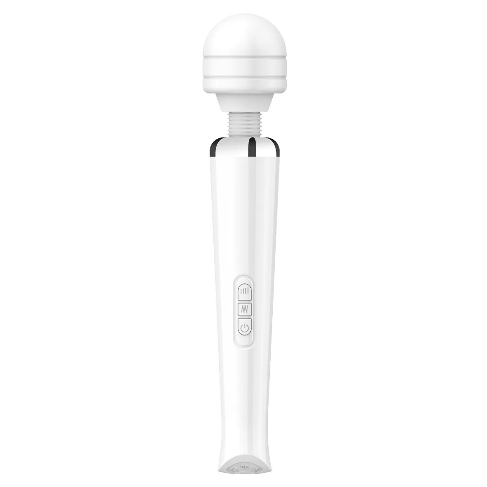 Loving Joy Vibrador Magic Wand Recarregável Branco