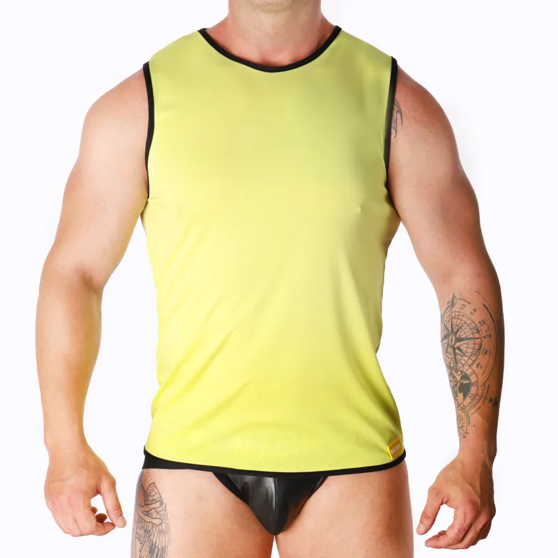 MACHO - T-SHIRT AMARELO S/M