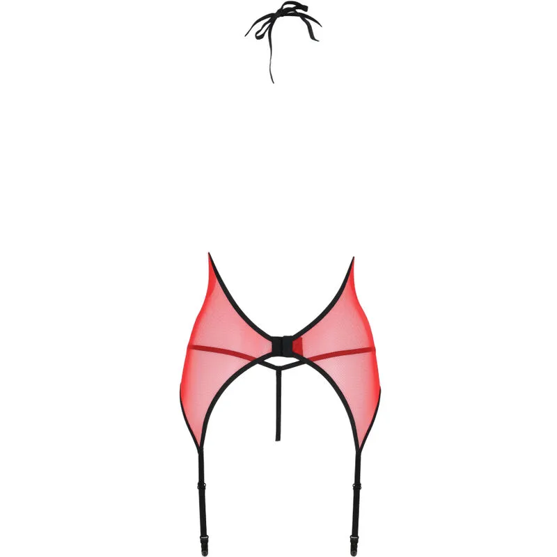 PASSION - PEONIA CORSET EROTIC LINE RED