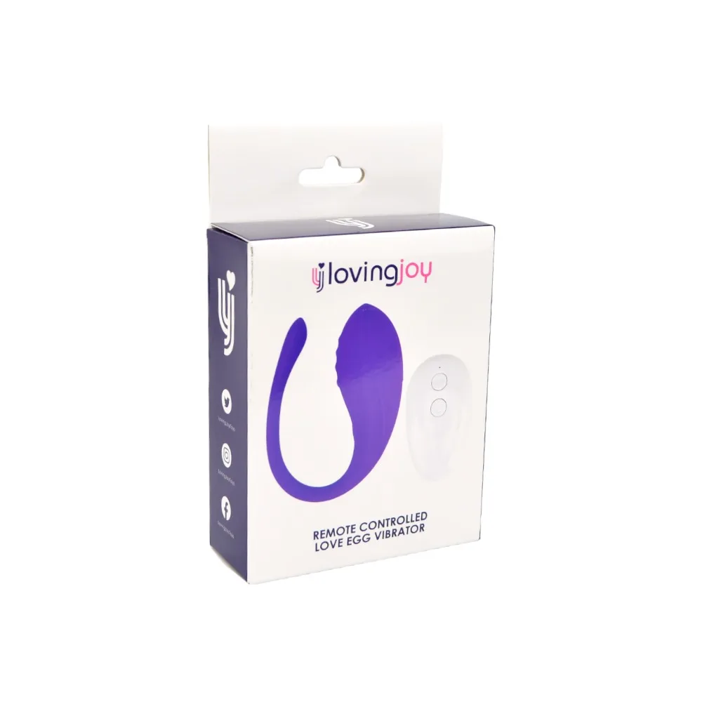 Loving Joy Ovo Vibratório Love Egg com Controlo Remoto