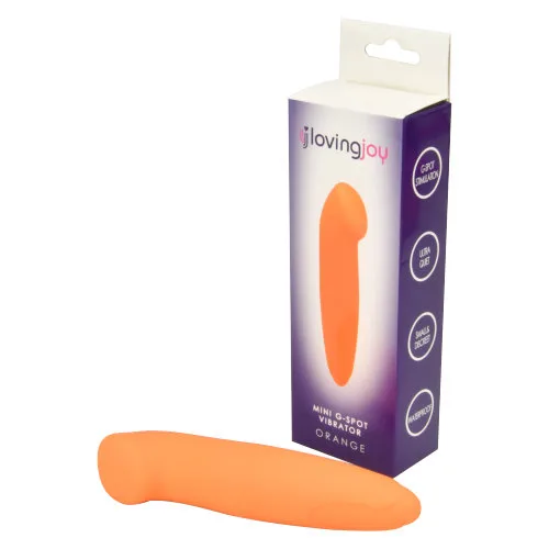 Loving Joy Mini Vibrador Ponto G Laranja
