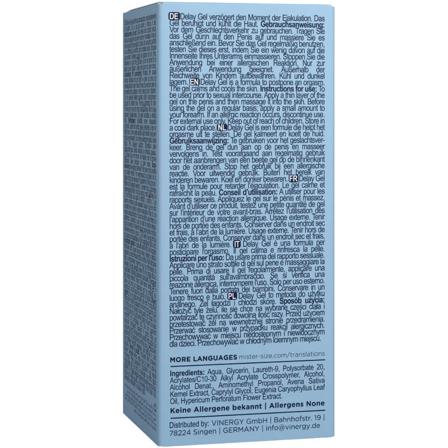 MISTER SIZE - DELAY GEL 50 ML
