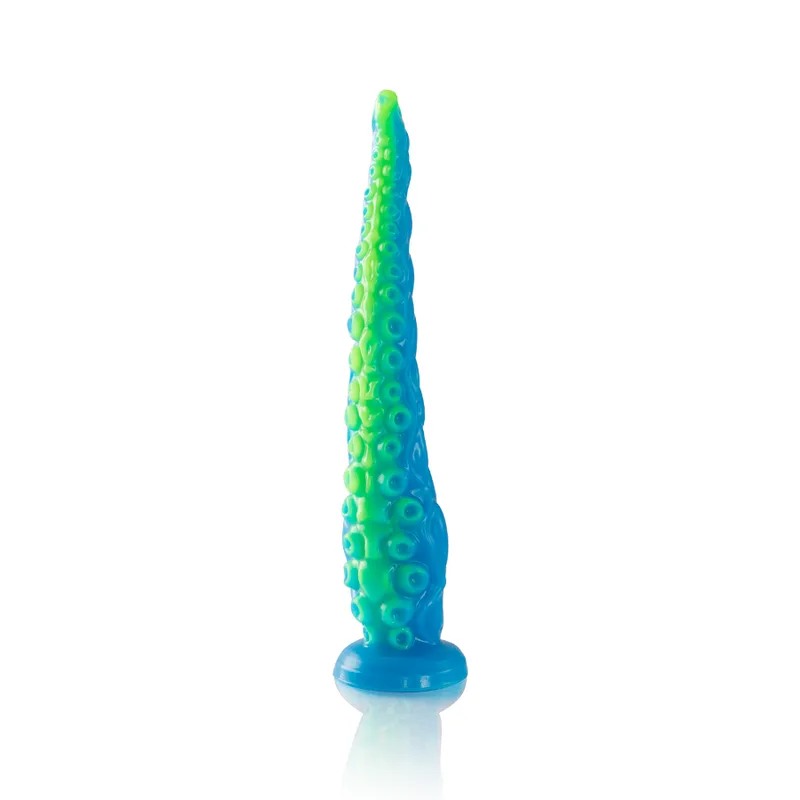 Epic - Scylla Fluorescente Tentculo Fino Dildo Tamanho Pequeno