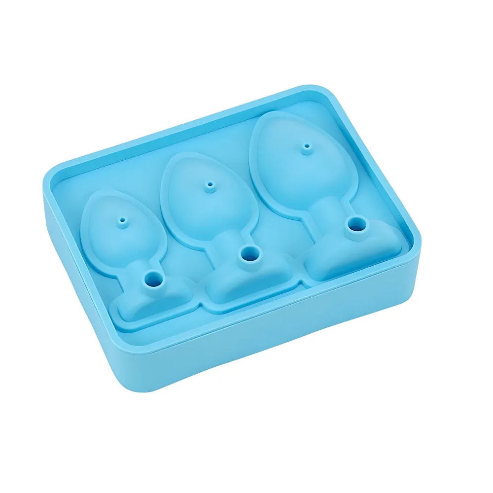 Forma de Gelo em Plug Anal