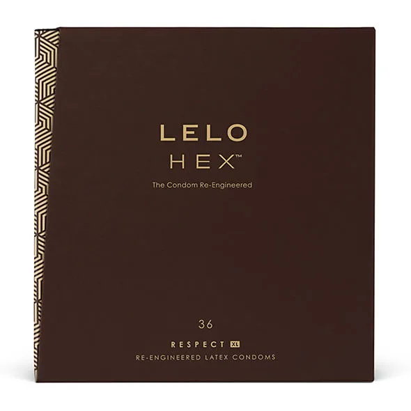 LELO - HEX CONDOMS RESPECT XL 36 PACK