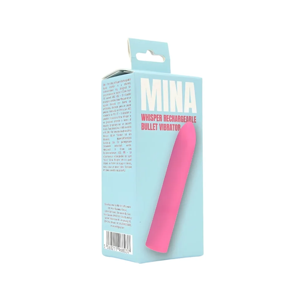 Mina Whisper Vibrador Bullet Recarregável