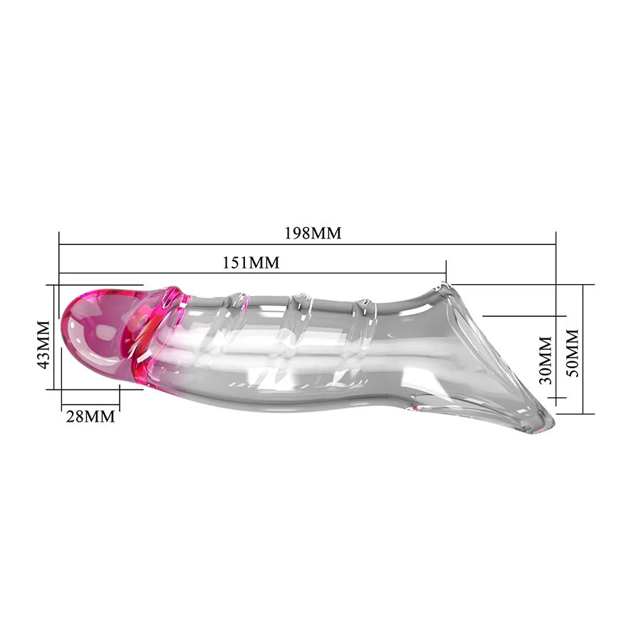 PRETTY LOVE - DARNELL TRANSPARENT EFFECT PENIS COVER