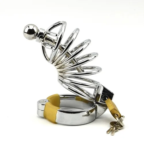 Impound Corkscrew Dispositivo de Castidade Masculino com Plug Peniano