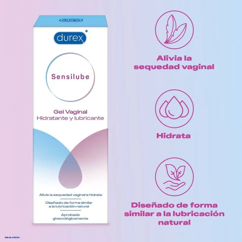 DUREX - SENSILUBE GEL MOISTURIZING LUBE 40 ML