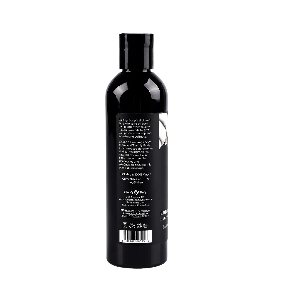 Earthly Body Óleo de Massagem Comestível 8oz