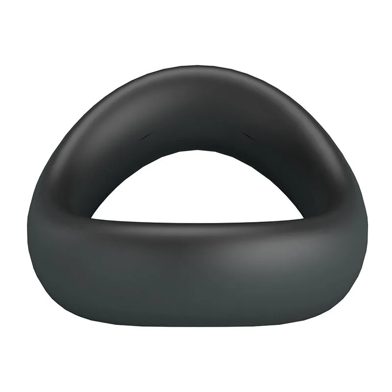 Crazy Bull - Valen Ergonomic Silicone Cock Ring Black
