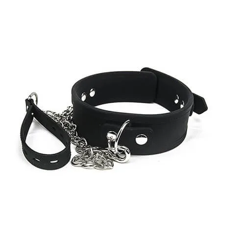 Bound to Please Conjunto Coleira e Trela de Silicone