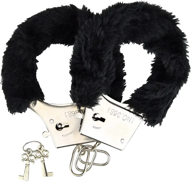 Loving Joy Algemas Peludas Preto