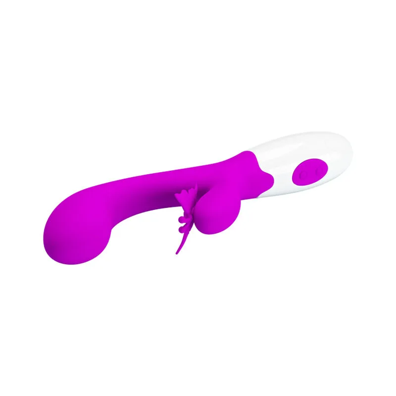 Pretty Love - Butterfly Kiss Vibrador Coelho com 30 Funções Roxo