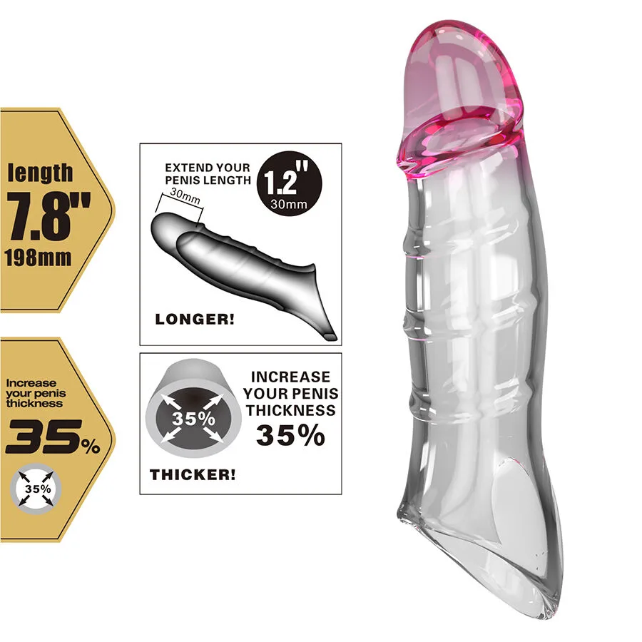 PRETTY LOVE - DARNELL TRANSPARENT EFFECT PENIS COVER