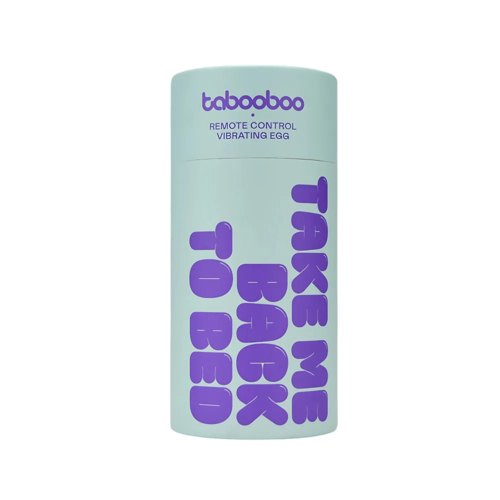 Tabooboo Take Me Back To Bed Ovo Vibratório com Controlo Remoto