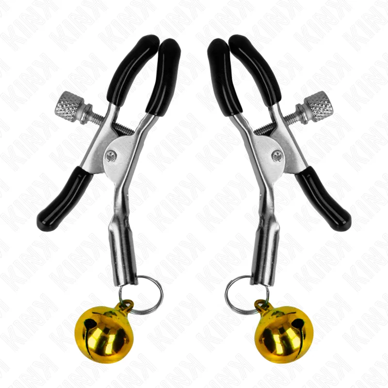 KINK - GRAMPO DE BICO SIMPLES DOURADO 6 CM