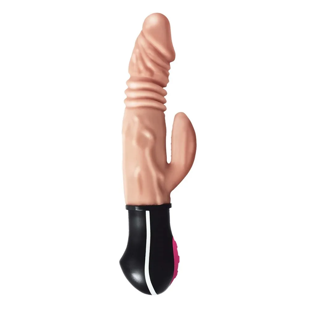 Dildo Vibratório Realista com Aquecimento e Movimento Pele