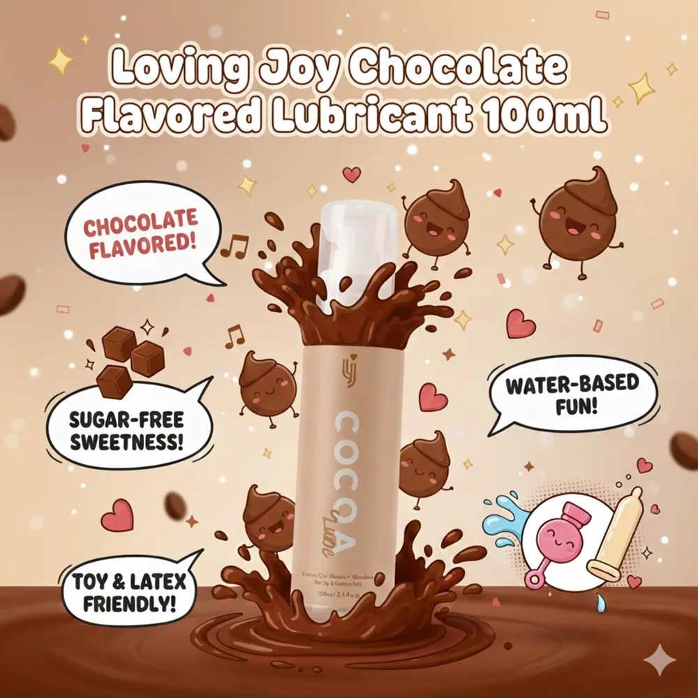 Loving Joy Lubrificante com Sabor a Chocolate 100ml
