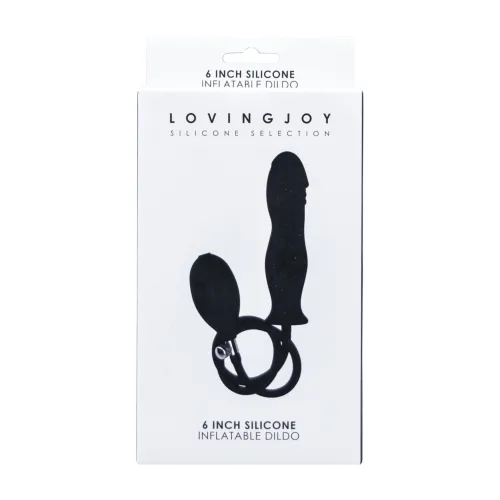 Loving Joy Dildo Insuflável de Silicone 6 Polegadas