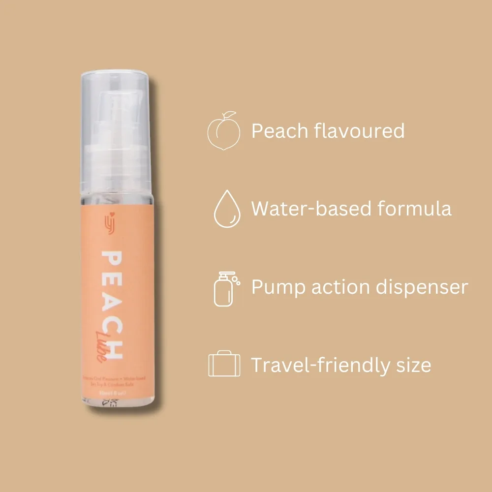 Loving Joy Peach Flavoured Lubricant 30ml