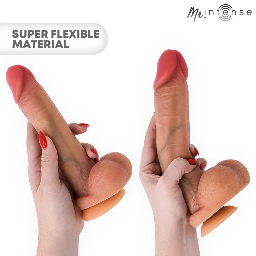 Mr Intense - Gary M Ultra-Realistic Silicone Cock with Testicles 20 cm -Ø- 4.2 cm