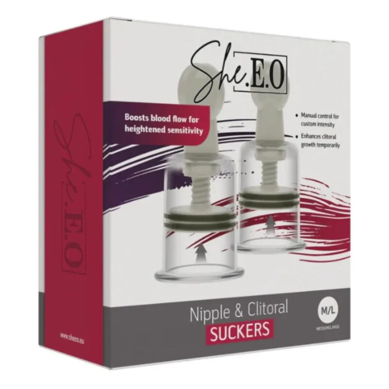 She.e.o - Dispositivos de Sucção para Mamilos e Clitóris