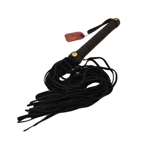 BOUND Flogger em Pele Nubuck
