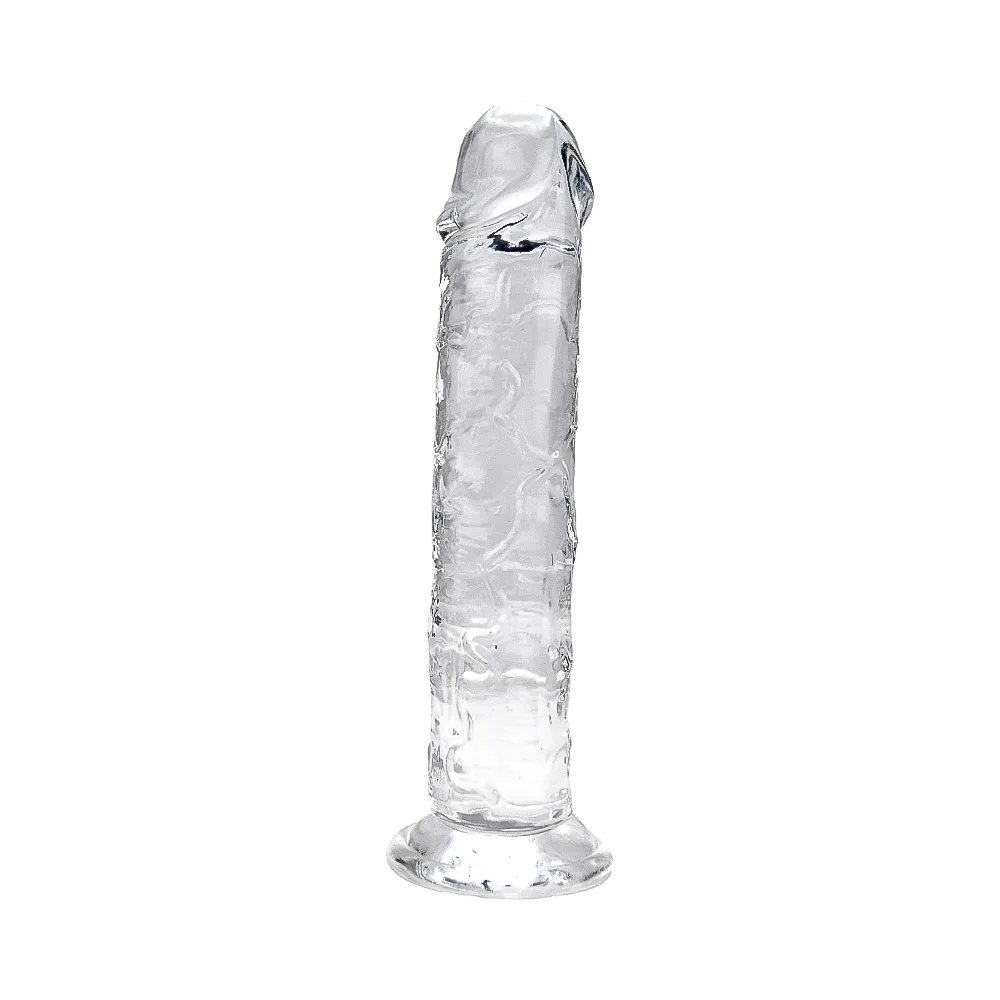 Loving Joy Dildo com Ventosa 7.5 Polegadas Transparente