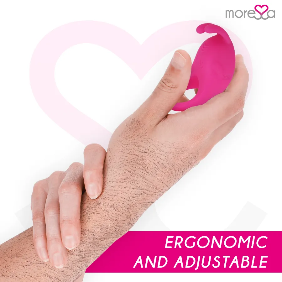 MORESSA - BRAD PREMIUM SILICONE RECARREGVEL ROSA