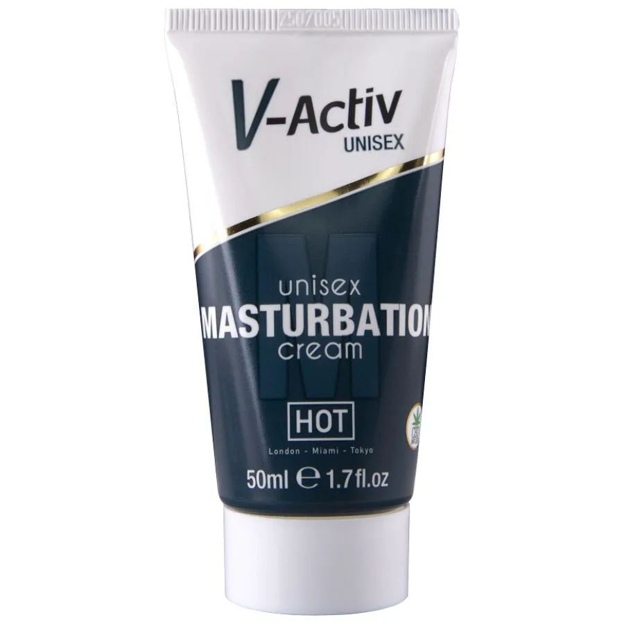 HOT - CREME PARA MASTURBAÇÃO COM CBD - UNISSEX 100ML
