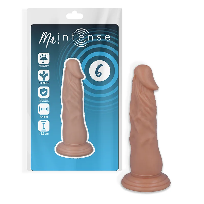 Mr Intense - 6 Realistic Penis 16,6 cm -o- 4,4 cm