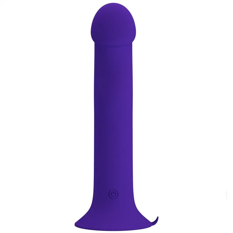 Pretty Love - Dildo Vibratório Murray Youth e Violeta Recarregvel