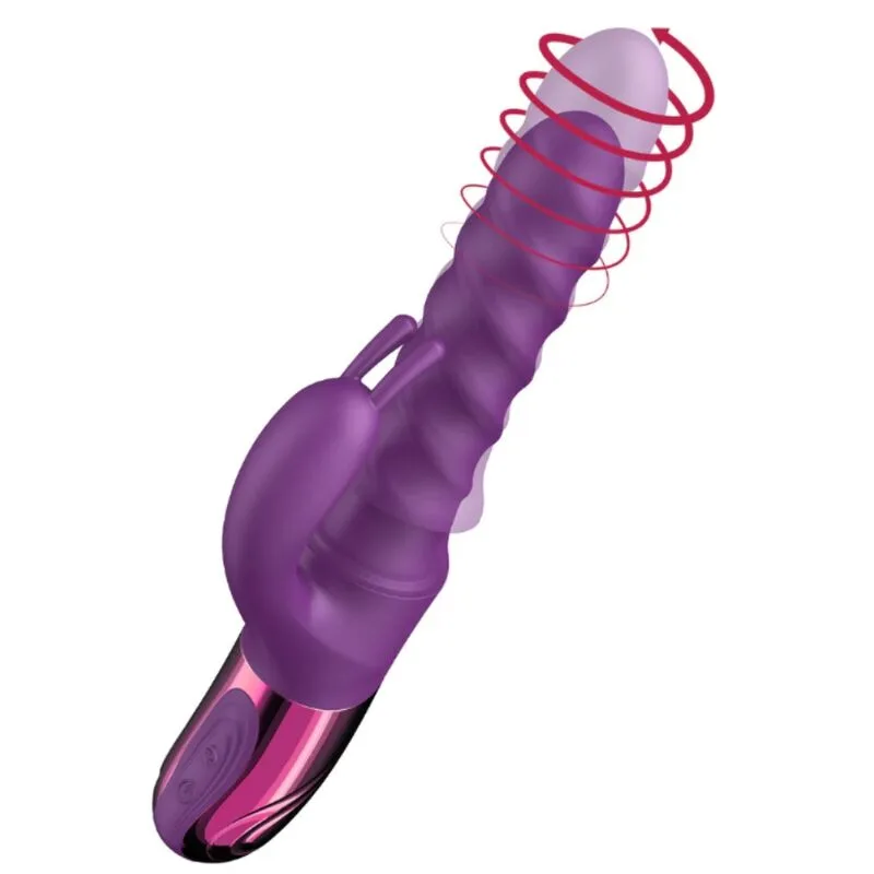 She.e.o - Vibrador Redemoinho Coelho Roxo