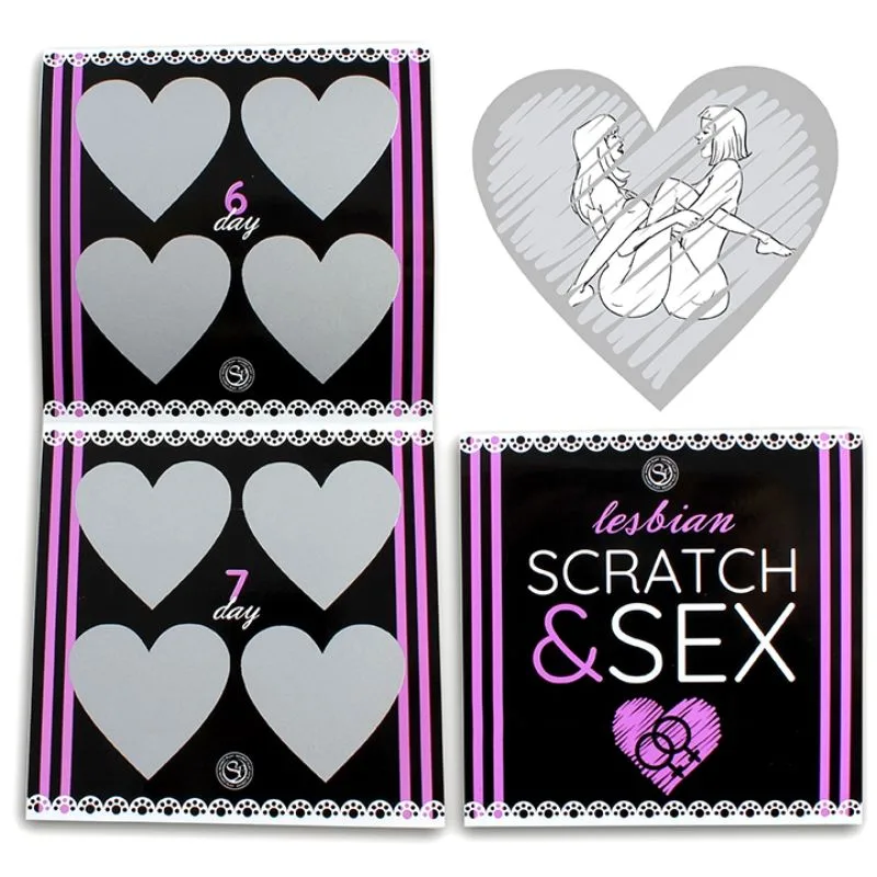 SECRETPLAY - SCRATCH & SEX GAME PARA CASAIS POSIÇÕES LÉSBICAS (ES/EN/FR/PT/DE)