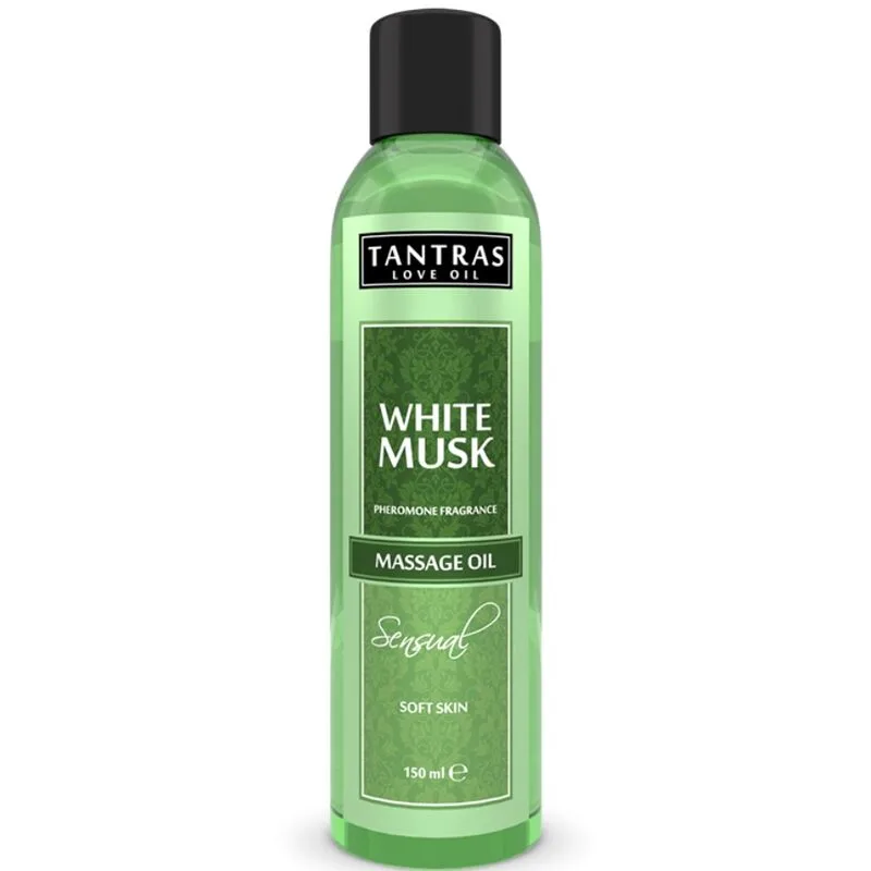 INTIMATELINE - TANTRAS LOVE OIL MUSK BRANCO 150 ML