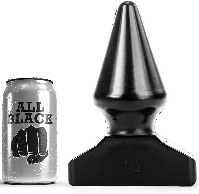 All Preto - Plug Anal 20,5 cm