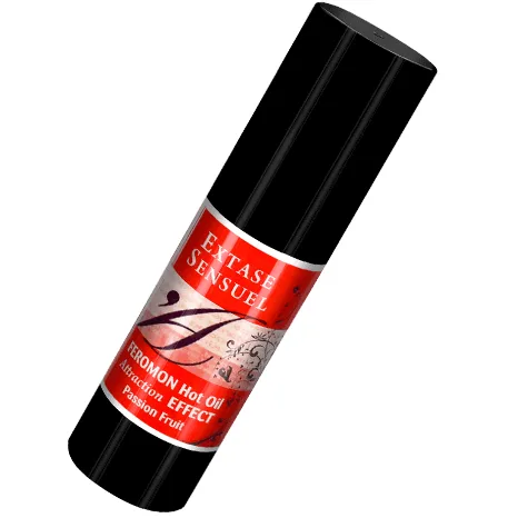 EXTASE SENSUAL - ÓLEO DE MASSAGEM DE EFEITO CALOR COM FEROMÔNIOS DE MARACUJ 30 ML