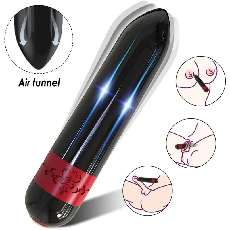 Armony - Bala Vibrador Foguete Preto