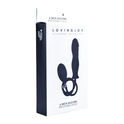 Loving Joy Dildo Insuflável de Silicone 6 Polegadas