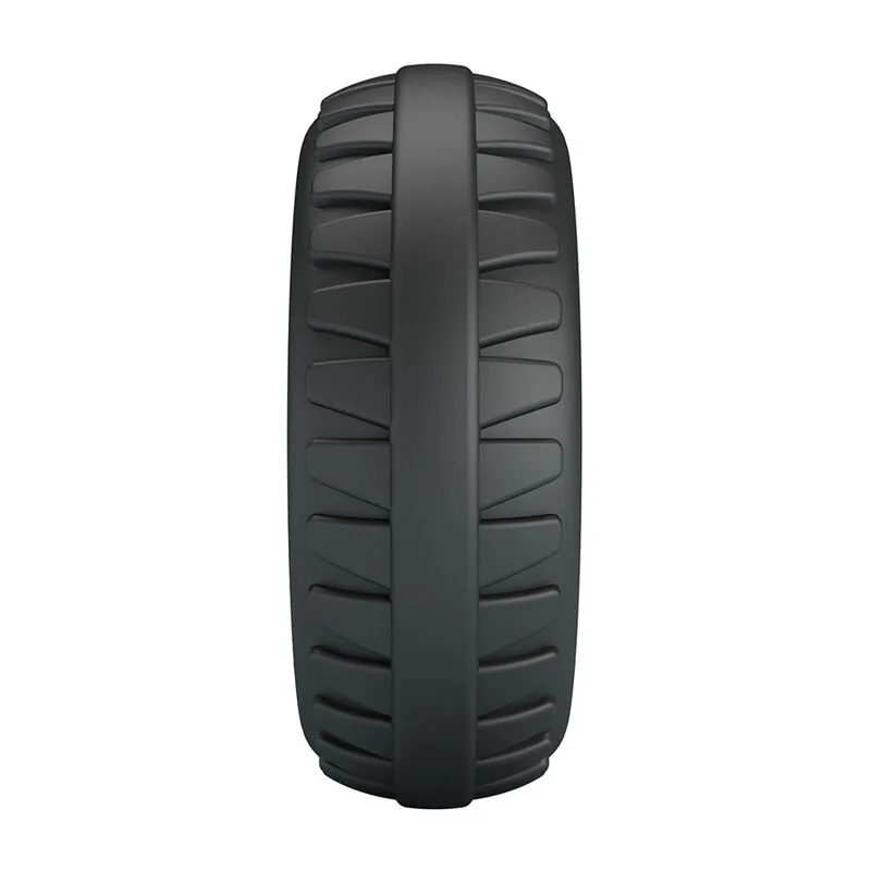 Crazy Bull - Merritt Textured Silicone Cock Ring Black