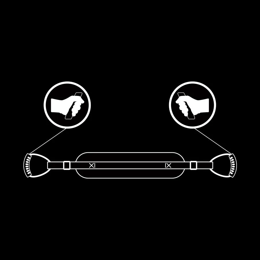 FETISH SUBMISSIVE - DOGGY STYLE HARNESS WITH NOPRENE LINING
