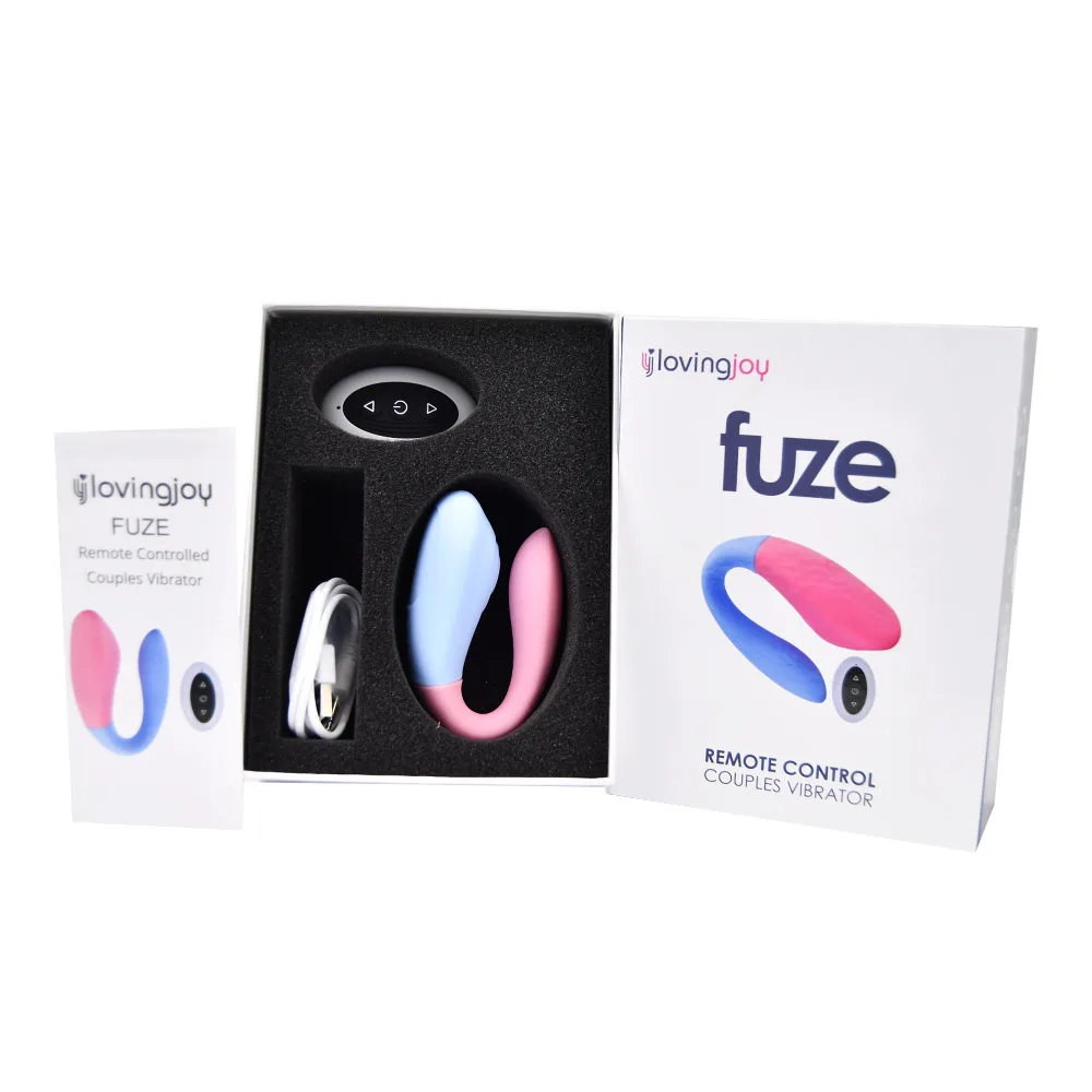 Loving Joy Fuze Vibrador para Casais com Controlo Remoto
