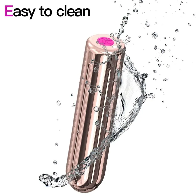 Armony - Warhead Vibrador Bala Controle Remoto Dourado 2 cm X 8,8 cm