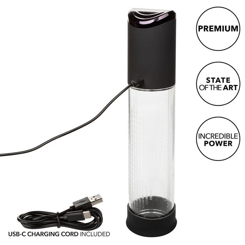 CALEXOTICS - PEAK 4-SPEED SUCTION PUMP BLACK
