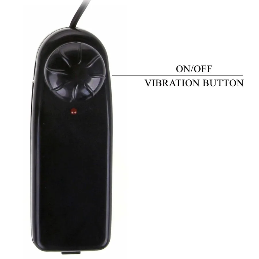 PRETTY LOVE - CALCINHA UNIVERSAL COM DILDO VIBRATÓRIO E SQUIRTING 15,5 CM MULATO