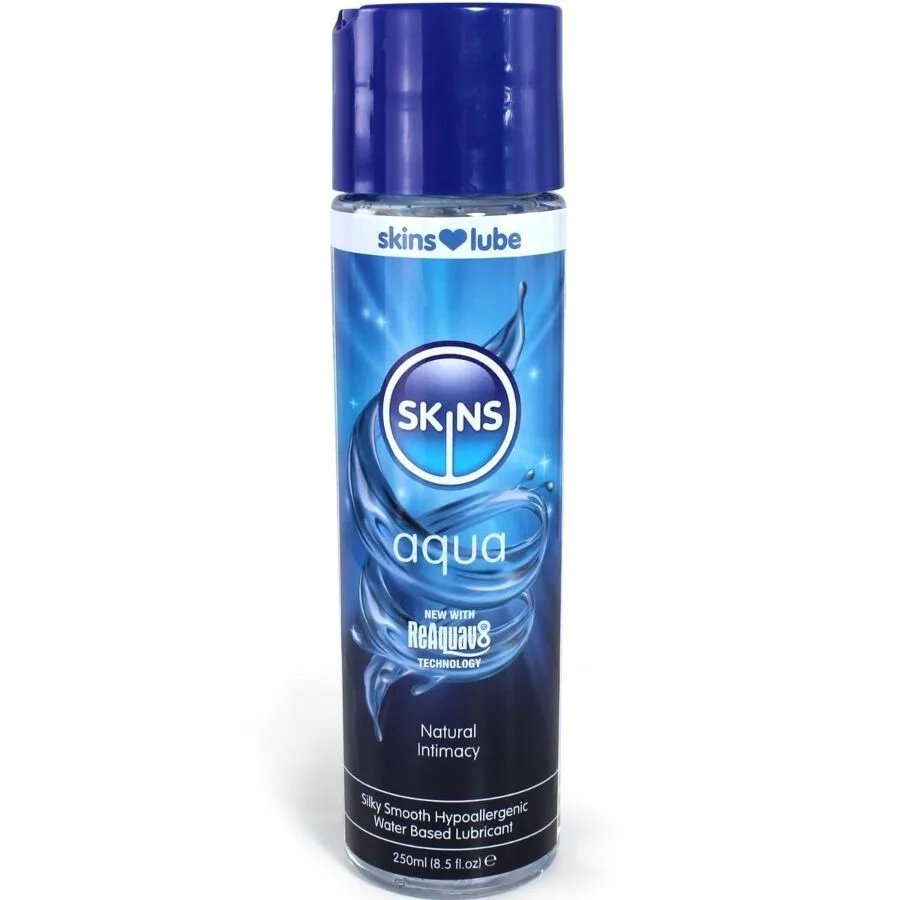 Skins - Aqua Lubrificante À Base de Água 250 ml