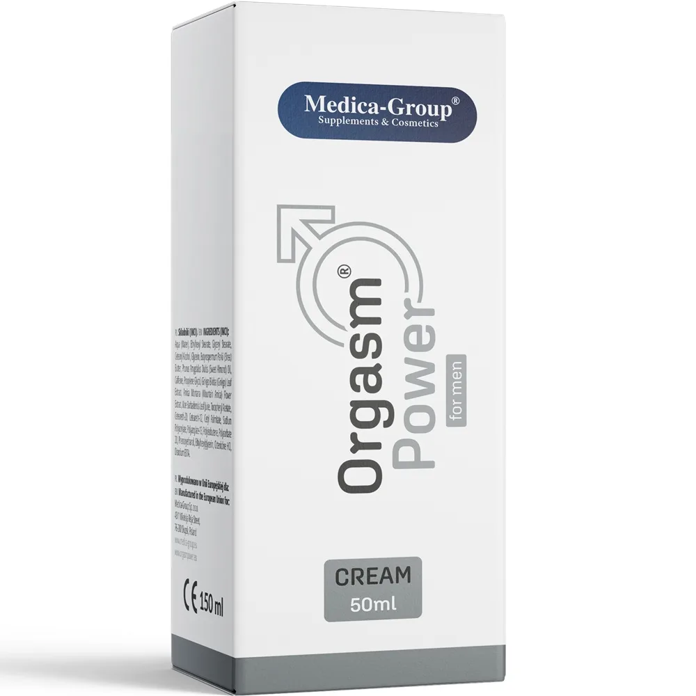 Orgasm Power Creme para Homem 50ml